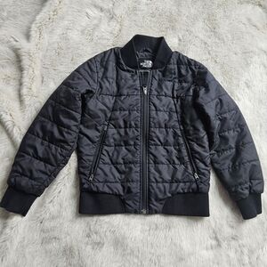 The North Face Boys Black Quilted Jacket SIZE S